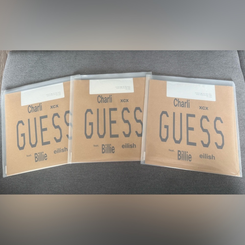 Charli XCX Guess featuring Billie Eilish 7” Record Store Day RSD 2025